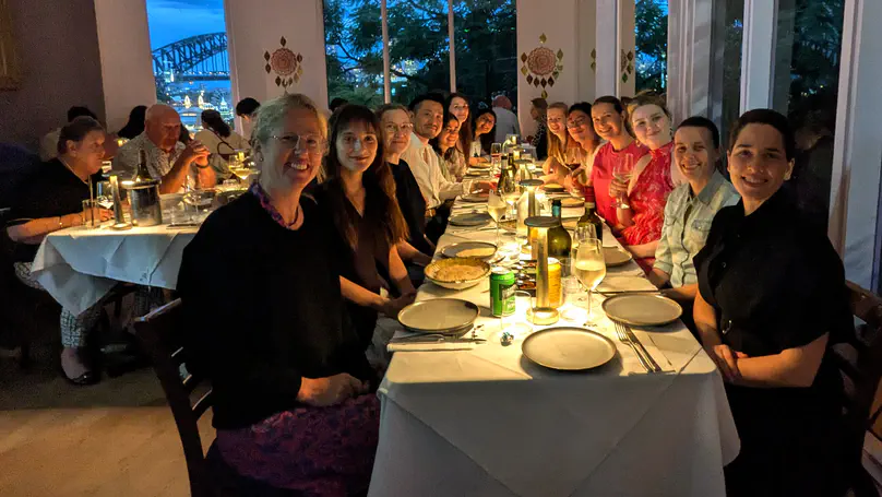 IDEALAB dinner in North Sydney