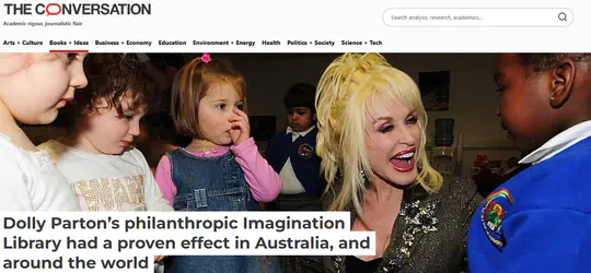 Research on Dolly Parton’s Imagination Library